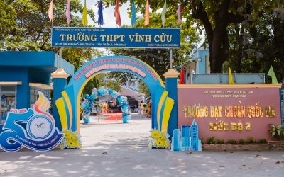 KỶ NIỆM 50 NĂM THÀNH LẬP TRƯỜNG THPT VĨNH CỬU