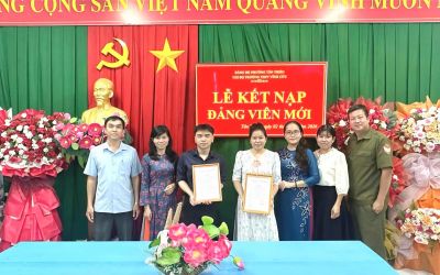 LỄ KẾT NẠP ĐẢNG VIÊN NĂM 2026