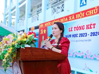 LỄ TỔNG KẾT NĂM HỌC 2023 - 2024 TRƯỜNG THPT VĨNH CỬU