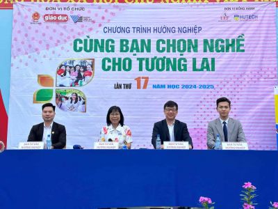 [Chương trình Hướng nghiệp- Cùng bạn chọn nghề cho tương lai - năm học 2024-2025] 