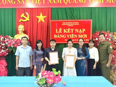 LỄ KẾT NẠP ĐẢNG VIÊN NĂM 2026