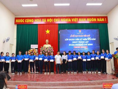CHÀO MỪNG KỶ NIỆM 95 NĂM NGÀY THÀNH LẬP ĐOÀN THANH NIÊN CỘNG SẢN HỒ CHÍ MINH