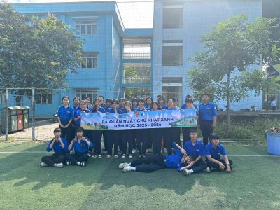 RA QUÂN “NGÀY CHỦ NHẬT XANH” – LAN TỎA HÀNH ĐỘNG ĐẸP