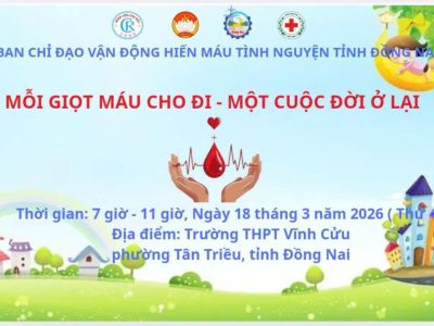 MỖI GIỌT MÁU CHO ĐI – MỘT CUỘC ĐỜI Ở LẠI 
