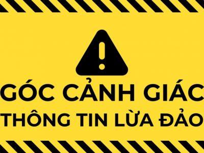 THÔNG BÁO CẢNH BÁO HÀNH VI GIẢ MẠO TRÊN KHÔNG GIAN MẠNG