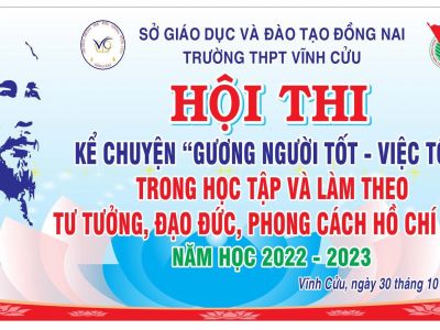 Hội thi kể chuyện về gương “Người tốt, việc tốt”, điển hình tiên tiến làm theo tấm gương đạo đức Hồ Chí Minh năm 2022