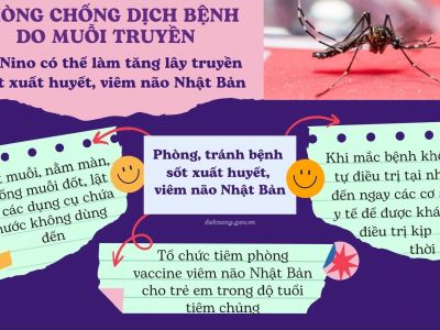 Tăng cường công tác phòng, chống dịch bệnh do muỗi truyền vì hiện tượng El Nino