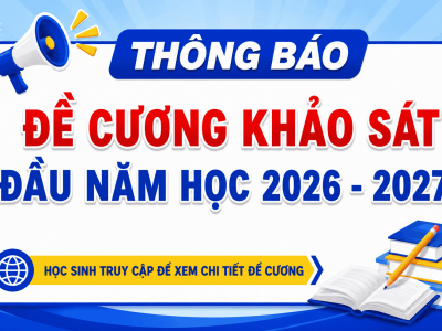 ĐỀ CƯƠNG KHẢO SÁT ĐẦU NĂM