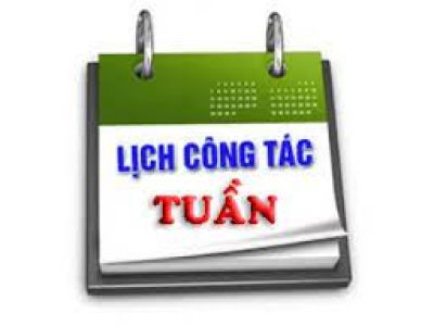 Lịch Công tác tuần 3 (19/9/2022 - 24/9/2022)
