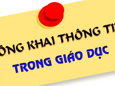 Công khai thông tin chất lượng giáo dục phổ thông năm học 2023-2024